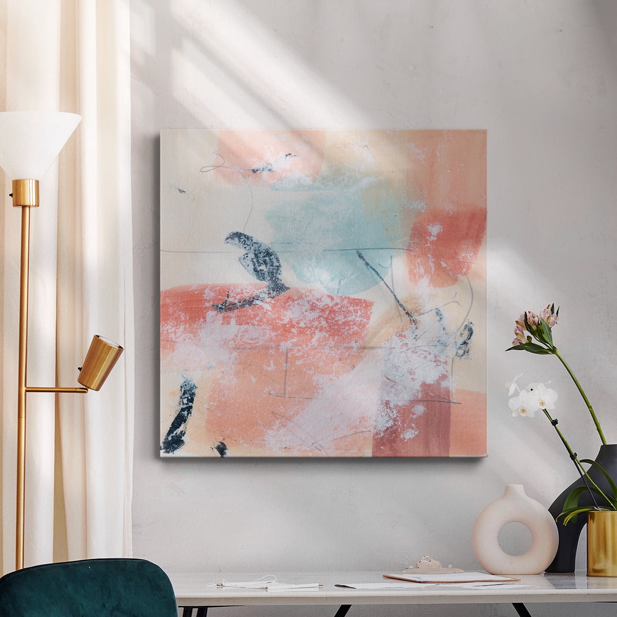 Wexford Home Warm Underneath I-Premium Gallery Wrapped Canvas, 10" x 10" - Ready to Hang