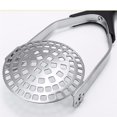 thumbnail image 3 of Foldable Stainless Steel Potato Masher Vegetable Kitchen Mashed Tool, 3 of 6