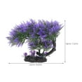 thumbnail image 2 of Greenadscape Árbol Artificial Decorativo Para Acuario Color Púrpura Con Material Duradero, 2 of 6