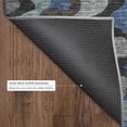 thumbnail image 6 of Addison Rugs Mayfield Premium Machine Washable Transitional Abstract Black Rectangle Rug, 3' x 5', 6 of 8