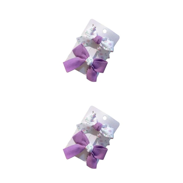 Minnieouse 2 piezas mujer horquillas tocado pasador de pelo regalos Clip trabajo diario naranja Violeta 2piezas Minnieouse CBP308069