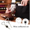 thumbnail image 2 of Birthday And Wine Beverage Heart Bottle Stoppers Shape Anniversary For Wedding Kitchen，Dining Bar, 2 of 6