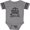 Football Heather and Smoke, variant on Inktastic Mimi and Papaw Love Me Boys or Girls Baby Bodysuit