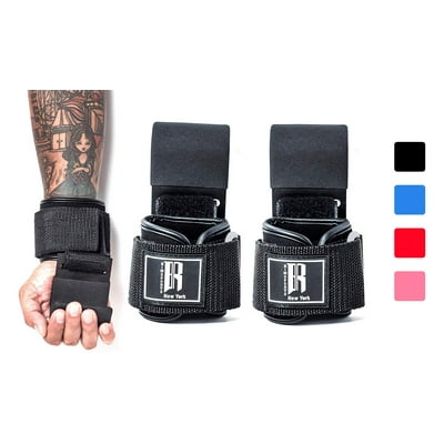 Heavy Duty Weight Lifting Hooks with Padded Workout Straps Ideal Gym Gloves in Brunei at BND 87 Rating 5