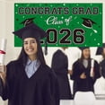 thumbnail image 5 of 2026 Graduation Party Backdrop Banner Congrats Grad Class of 2026 Photo Booth Background 59 x 39 in Durable Polyester Fabric Ceremony Decoration 60x40 Inch, 5 of 5