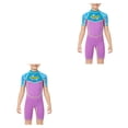 thumbnail image 3 of Greeniant Trajes de neopreno traje de buceo de secado rápido de una pieza de moda Anti-medusas mangas cortas de varios tamaños para Snorkel surf Type1 NO1 Greeniant CBP194518, 3 of 6