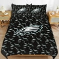 thumbnail image 4 of Philadelphia Football Bedding Set Comforter Cover Set 3D Duvet Cover Bedspread Cover Quilt Cover with 1 Duvet Cover and 2 Pillowcases, No Comforter, 86"x70", 4 of 6
