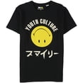 thumbnail image 1 of Elevenparis Camiseta gráfica de cultura juvenil para hombre negra S, 1 of 2