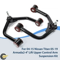 For 04-15 Nissan Titan 05-19 Armada 2-4" Lift Upper Control Arm Suspension Kit