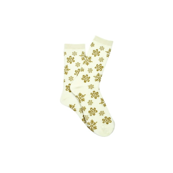 Everything Legwear Christmas Snowflake Crew Sock