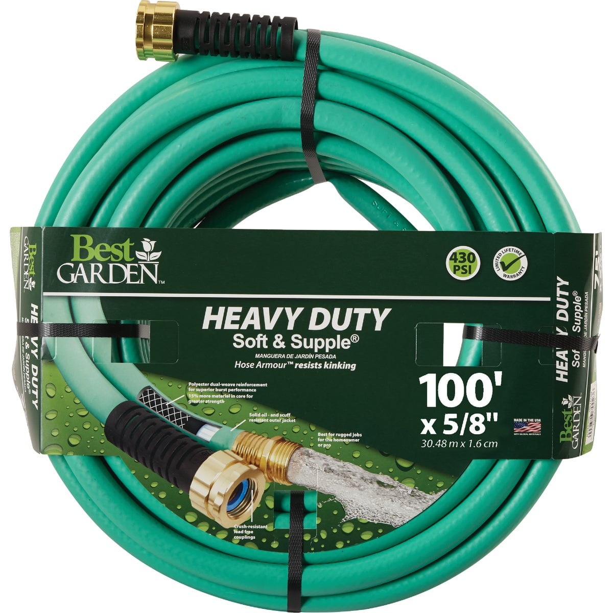 Swan Products LLC 5/8"x100' Hd Garden Hose CDBSS58100