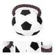thumbnail image 2 of KAKOWELY Juguetes de peluche de fútbol para mascotas, juguetes masticables para perros, cachorros y gatos (blanco y negro), 2 of 4