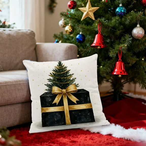 Christmas Decorative Pillow Covers 18x18" Christmas Pillow Set Cushion Set Christmas Gifts