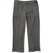 George ME - Women's Cuffed Crop-Length Bird's Eye Trousers