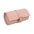 thumbnail image 3 of Caja de reloj portátil de cuero PU, bolsa de reloj de , caja de almacenamiento de reloj, pantalla de protección antiarañazos Vintage para Rosado Hugo Estuche de viaje para reloj, 3 of 7
