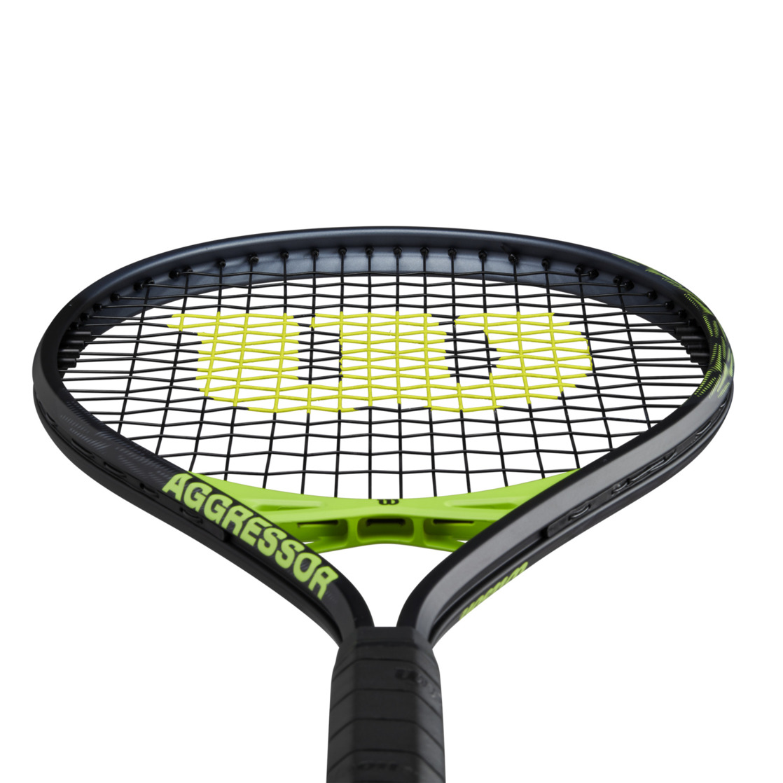 Wilson Aggressor Adult Tennis Racket Black/Green photo 4