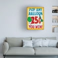 thumbnail image 3 of RetroPlanet 'Pop Any Balloon Distressed' Canvas Art, 3 of 4
