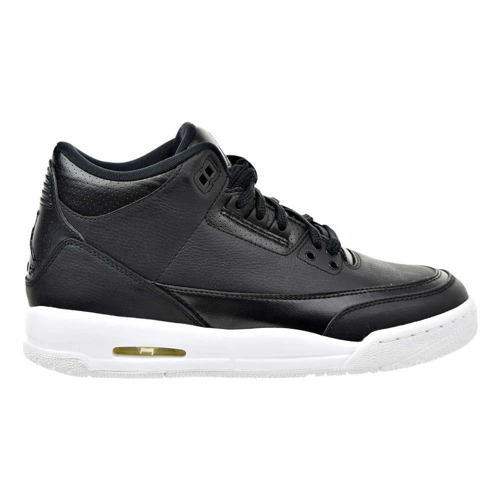 Jordan - Air Jordan 3 Retro BG Big Kids Basketball Shoes Black ...