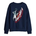 thumbnail image 1 of Captain America Boys/Girls Spin Shield Sweatshirt, 1 of 4