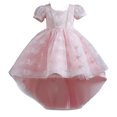 thumbnail image 1 of Kawell Robe de Princesse pour Filles pour Mariage Fête d'Anniversaire avec Train Taille 3-12 Ans, 1 of 6