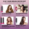 thumbnail image 5 of MyBat Pro 5-in-1 Hot Air Brush with Detachable Brush Heads for Straightening, Curling, and Styling, 5 of 7