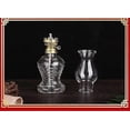 thumbnail image 3 of Vintage Oil Lamps For Indoor Use(set Of 2),8 Inch Height Kerosene Lamp With Hurricane Glass,rustic K, 3 of 5