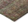 thumbnail image 3 of HomeRoots 605738 8 x 10 ft. Artichoke Green & Hot Pink Floral Washable Indoor & Outdoor Rectangle Area Rug, 3 of 5