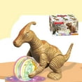 thumbnail image 1 of Jouet Dinosaure Électrique Mécanique Garçon Rampant Éclairage Effet Sonore Modèle Simulation Éducation Précoce Cadeau de Vacances, 1 of 2