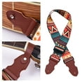 thumbnail image 3 of Amdohai Guitar Strap Soft Polyester Shoulder Belt With Guitar Picks, 3 of 7
