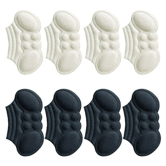 4 Pairs of Heel Pads Inserts Heel Protectors Cushions Invisible Shoe Heel Pads Sneaker Heel Pads