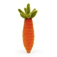 thumbnail image 3 of Jellycat Vivacious Vegetable Carrot Plush - Soft Stuffed Collectible Decor, Cuddly Home Accessory, Unique Gift for Adults Food Drink - Vivacious Vegetable Carrot, 3 of 3