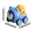 thumbnail image 3 of Baby Car Toy,2 3 4 Year Old Little boy Girl Toys Birthday Gift Mini Pull Back Cars for Kids, 3 of 6