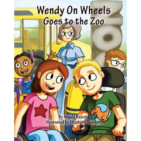 Wendy On Wheels Goes To The Zoo (Paperback)
