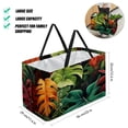 thumbnail image 2 of Tropical Plants Large Capacity Reusable Foldable Beach Bag | Oxford Cloth Beach Bag, Laundry Organizer, and Decorative Box, 2 of 7