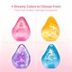 thumbnail image 5 of Pelota antiestrés fidget Drephere Ice Squishy rosa, 5 of 5