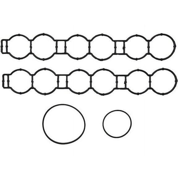 Lower Intake Manifold Gasket Set - Compatible with 2014 - 2020 Jeep Grand Cherokee 3.0L V6 2015 2016 2017 2018 2019