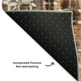 thumbnail image 3 of Addison Rugs Mayfield Washable Transitional Novelty Paprika Rectangle Rug, 1'8" x 2'6", 3 of 5