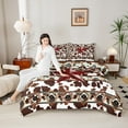 thumbnail image 4 of Castle Fairy 2-Piece Twin Comforter Set - Red Texas Stars, Cow Print, 4 of 8