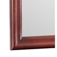 thumbnail image 3 of 38 in. x 38 in. Classic Square Wood Framed Dresser Mirror, 3 of 7