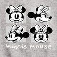 thumbnail image 3 of Disney - Mickey & Friends - Minnie Mouse's Expressions - Toddler And Youth Crewneck Fleece Sweatshirt, 3 of 5