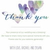 Ombre Hearts Standard Thank You