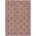 thumbnail image 2 of Addison Rugs Chantille Indoor/Outdoor Transitional Geometric Merlot Washable Rectangle Rug, 3' x 5', 2 of 6