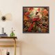 thumbnail image 4 of Pintura de diamante 5D DIY, taladro redondo completo, cardenal, decoración artística para el hogar, 30x30cm, 4 of 9