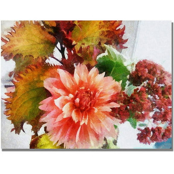Trademark Fine Art "Autumn Joy" Canvas Wall Art by Michelle Calkins