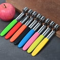 thumbnail image 6 of Stainless Steel Fruit Corer, Easy-Twist Apple Pear Seed Remover, Dishwasher Safe Kitchen Tool with Ergonomic Handle for Smooth Core Extraction Green 7x0.78'', 6 of 8