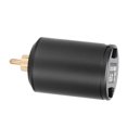 thumbnail image 3 of Fuente de alimentación para tatuajes de 1500 mAh, interfaz RCA inalámbrica, recargable, pantalla LCD, batería ajustable de 4 a 12 V., 3 of 14