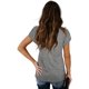 thumbnail image 4 of Tops para mujer Cuello en V Verano Manga de pétalo Camisetas casuales M Jormftte WRHS-173-1, 4 of 5