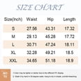 thumbnail image 3 of Ovticza Women's Cotton Linen Shorts Casual Flowy High Waisted Comfy Summer Elastic Drawstring Boho Dressy Pockets Navy L, 3 of 5