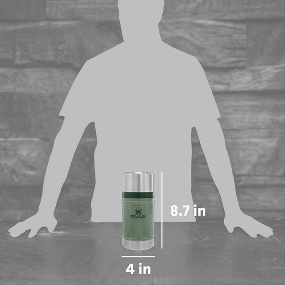 Stanley Classic Legendary Stainless Steel Food Storage Container, 24 oz