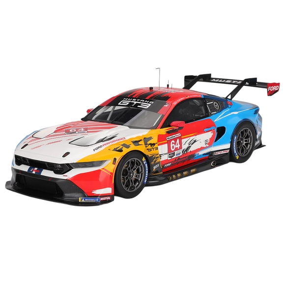 Ford Mustang GT3 #64 "Ford Multimatic Motorsports" "Motul Course de Monterey - Laguna Seca" (2024) 1/18 Model Car by Top Speed